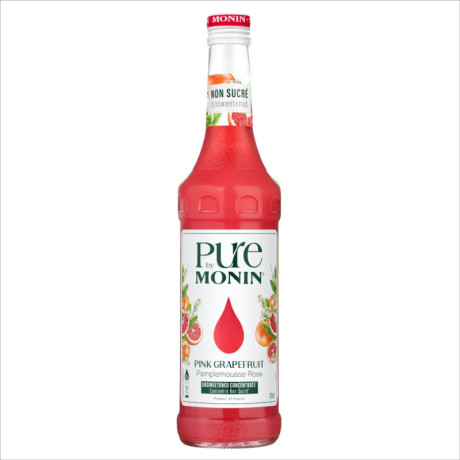 Pure by Monin unsweetened pink grapefruit 70 cL