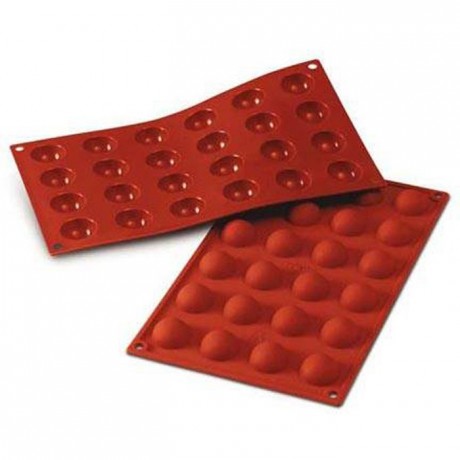 Half-spheres silicone mould Ø 30 mm