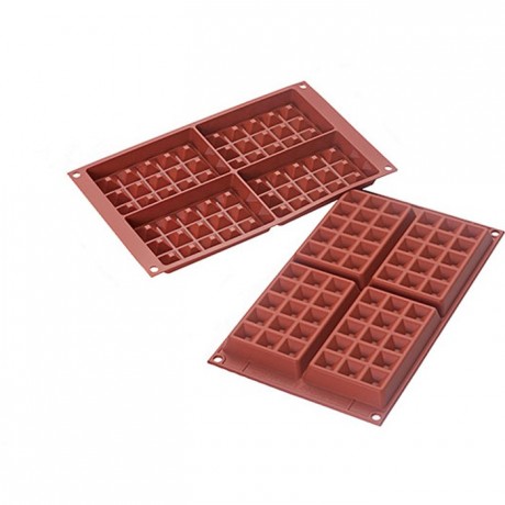 Moule silicone gaufre 130 x 81 mm