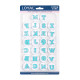 Découpoir poussoir LOYAL lettres (lot de 26)