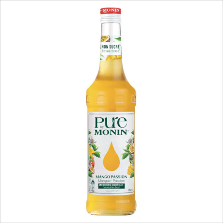 Pure by Monin unsweetened mango passion 70 cL