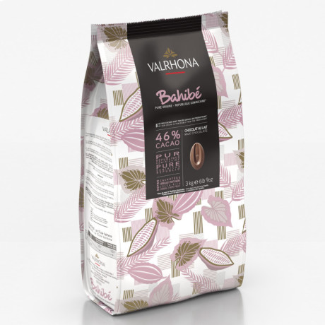 Bahibe 46% milk chocolate Single Origin Dominican Republic beans 3 kg