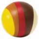 Moule sphère sectionnable en polycarbonate pour chocolat Ø 100 mm