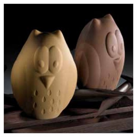 Chocolate mould owl "Hibou" 15 cm