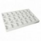 Multimoules 600 x 400 mm plaque 35 coeurs 75 x 70 mm