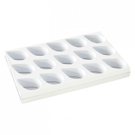 Multimoules 600 x 400 mm plaque 35 larmes 90 x 58 mm