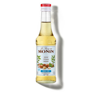 Sirop noisette sans sucre Monin 25 cL