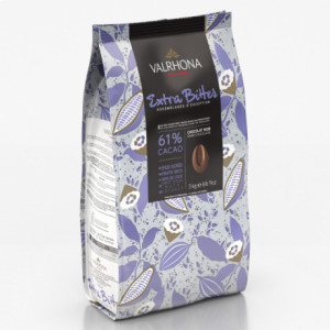Extra Bitter 61% chocolat noir de couverture Assemblages d’Exception fèves 3 kg