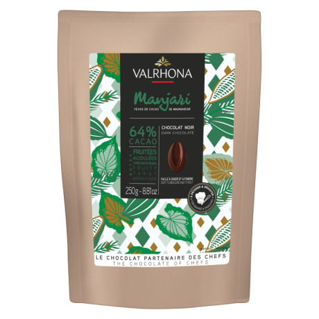 Manjari 64% dark chocolate Single Origin Madagascar beans 250 g