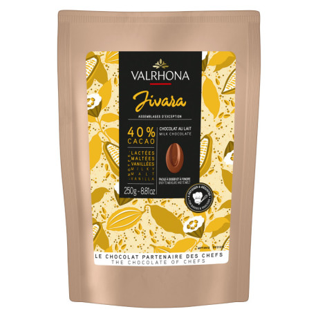 Jivara 40% milk chocolate Blended Origins beans 250 g