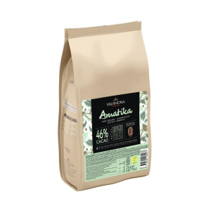 Amatika 46% vegan chocolate blocks 3 kg
