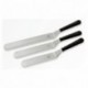 Bent blade spatula stainless steel L 350 mm