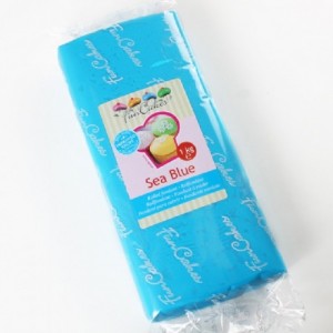 Pâte à sucre FunCakes bleue 1 kg