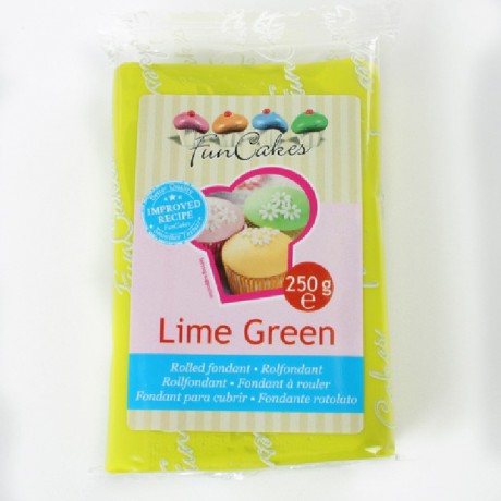 FunCakes Fondant Lime Green 250g