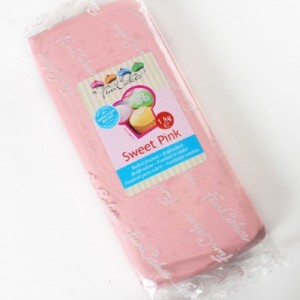 Pâte à sucre FunCakes rose 1 kg