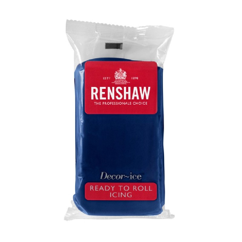 Renshaw - Pâte à sucre Renshaw bleu marine 250 g
