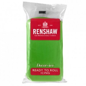 Pâte à sucre Renshaw vert sapin 250 g