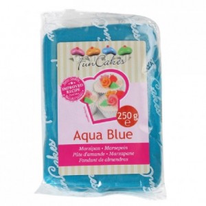 FunCakes Marzipan Aqua Blue 250g