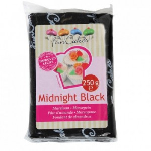 FunCakes Marzipan Midnight Black 250g