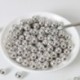 Perles de sucre FunCakes argent métallisé 8 mm 80 g