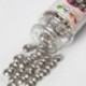 Perles plates chocolat FunCakes argent 80 g