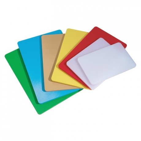 Planche à découper Serie Choc PE vert 600 x 400 mm