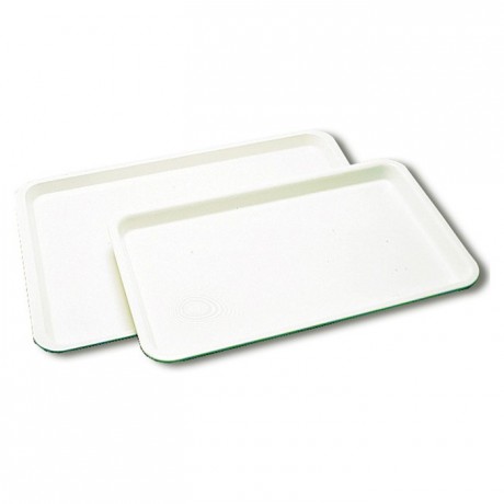 Storage and preparation tray white ABS 530 x 325 mm