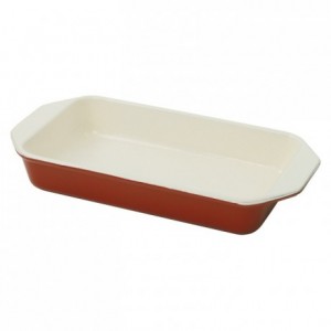 Roasted pan cast iron red 275 x 140 mm