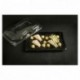 PS tray with lid black L 350 mm (25 pcs)