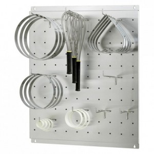 Ustensil wall rack without hook