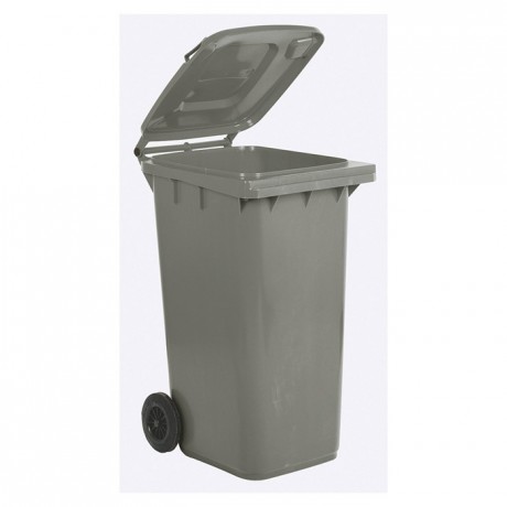 Trash bin with wheels 120 L