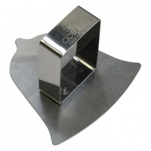 Bell pusher stainless steel 70x70 mm (pack of 6)