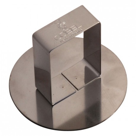 Round pusher stainless steel Ø58 mm