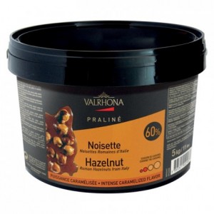 Hazelnut Caramelized Praliné 60% nuts 5 kg