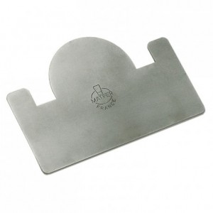 Raclette à bûche 122 x 80 mm en inox