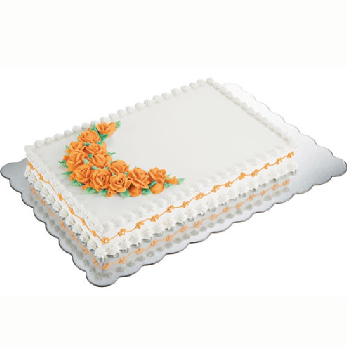 Staedter - Support à gâteau rectangulaire, aluminium, 32 x 43 cm