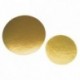 Gold round base Ø 160 mm (100 pcs)