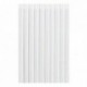 Disposable pleated table skirting white H 730 mm