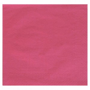 Double point raspberry napkin 38 x 38 cm (900 pcs)