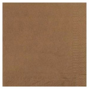 Cellulose chocolate napkin 39 x 39 cm (100 pcs)