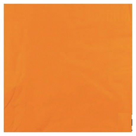 Serviette ouate mandarine 2 plis 33 x 33 cm (lot de 1200)