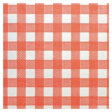 Place mat red and white 400 x 300 mm (500 pcs)