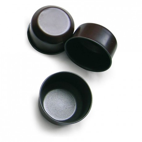 Soufflé individuel anti-adhérent Ø80 mm (lot de 3)
