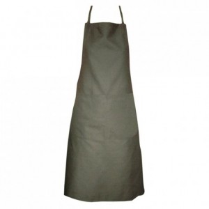 Valet's apron grey with pocket 1020 x 950 mm