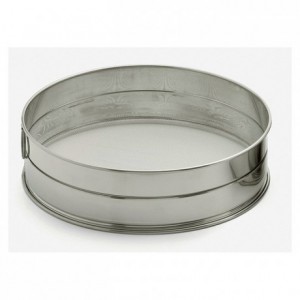Tamis inox Ø 250 maille 1,28 mm