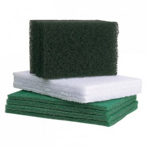 Scouring green pad Spontex® 150 x 230 x 9 mm (10 pcs)