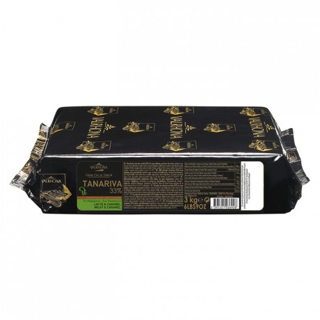 Tanariva 33% milk chocolate Single Origin Grand Cru Madagascar blocks 3 kg