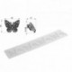 Tapis silicone dentelle Butterfly