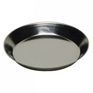 Tartelette ronde unie fer blanc Ø40 mm (lot de 12)