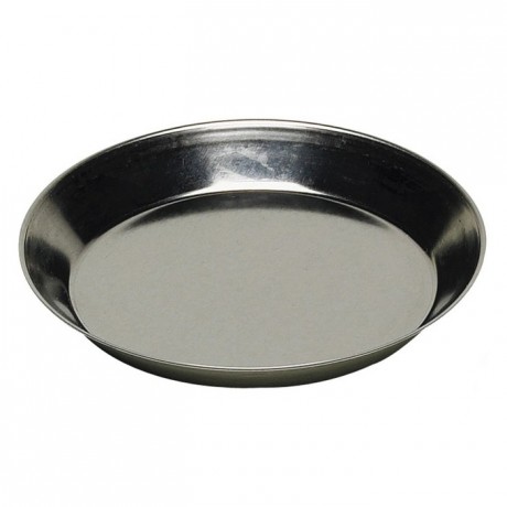 Tartelette ronde unie fer blanc Ø60 mm (lot de 12)